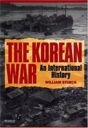 Cover of: The Korean War: an international history