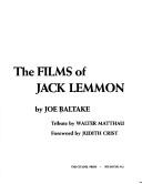 Cover of: The films of Jack Lemmon