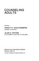 Cover of: Counseling adults