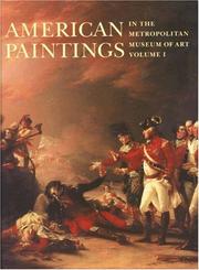 Cover of: American Paintings in The Metropolitan Museum of Art, Vol. 1 | John Caldwell