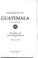 Cover of: Four keys to Guatemala