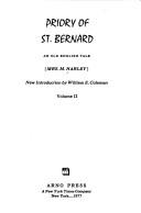 Cover of: Priory of St. Bernard | Harley, M. Mrs.