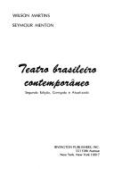 Cover of: Teatro brasileiro contemporâneo