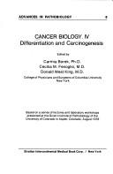 Cover of: Differentiation and carcinogenesis