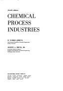 Chemical process industries by Shreve, Randolph Norris