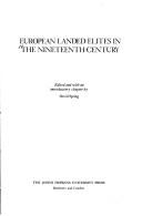 European landed elites in the nineteenth century by David Spring