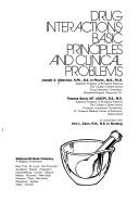 Cover of: Drug interactions: basic principles and clinical problems