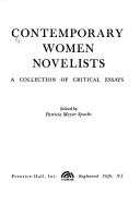 Cover of: Contemporary women novelists by edited by Patricia Meyer Spacks.