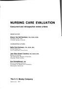 Cover of: Nursing care evaluation by Sharon Van Sell Davidson