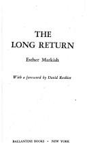 The long return by Esther Markish