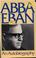 Cover of: Abba Eban