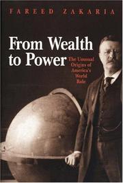 Cover of: From wealth to power by Fareed Zakaria