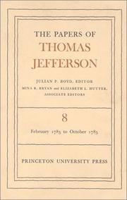 Cover of: The Papers of Thomas Jefferson by Thomas Jefferson