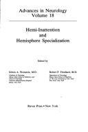 Cover of: Hemi-inattention and hemisphere specialization by edited by Edwin A. Weinstein, Robert P. Friedland.