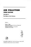 Cover of: The effects of air pollution
