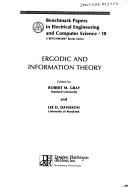 Cover of: Ergodic and information theory