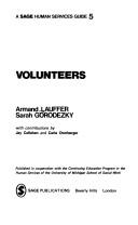 Cover of: Volunteers | Armand Lauffer