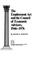 Cover of: The Employment act and the Council of Economic Advisers, 1946-1976