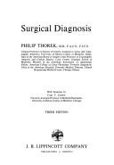 Cover of: Surgical diagnosis by Philip Thorek