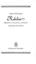 Cover of: The portable Rabelais