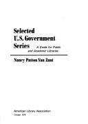 Cover of: Selected U.S. Government series by Nancy Patton Van Zant