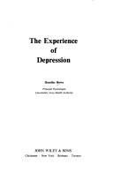 Cover of: The experience of depression