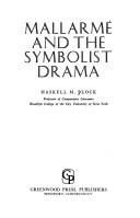 Cover of: Mallarmé and the symbolist drama