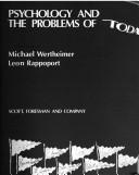 Cover of: Psychology and the problems of today