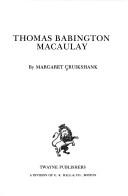 Cover of: Thomas Babington Macaulay