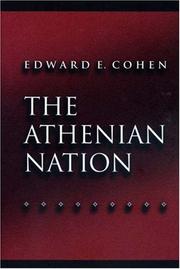 The Athenian Nation by Edward Cohen