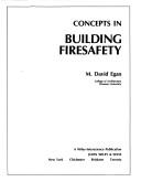 Cover of: Concepts in building firesafety