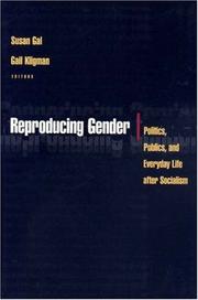 Cover of: Reproducing Gender
