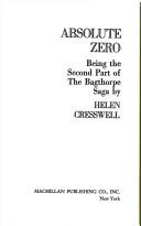 Cover of: Absolute zero