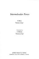 Cover of: Intermolecular forces
