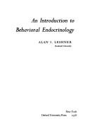 Cover of: An introduction to behavioral endocrinology