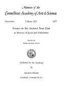 Cover of: Essays on the ancient Near East in the memory of Jacob Joel Finkelstein