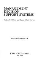 Cover of: Management decision support systems by Andrew M. McCosh