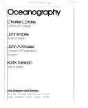 Cover of: Oceanography