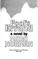 Cover of: Fool's errand: a novel