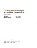 Cover of: Looking out/looking in by Ronald B. Adler