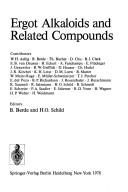 Cover of: Ergot alkaloids and related compounds