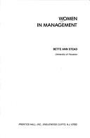 Women in management by Bette Ann Stead