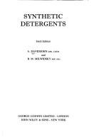 Cover of: Synthetic detergents by A. Davidsohn