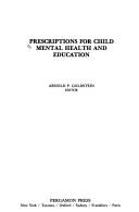 Cover of: Prescriptions for child mental health and education