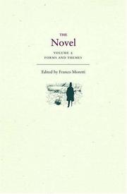 The novel by Franco Moretti