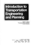 Cover of: Introduction to transportation engineering and planning