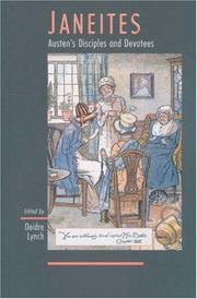 Cover of: Janeites: Austen's disciples and devotees