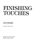 Cover of: Finishing touches by Jack Kramer