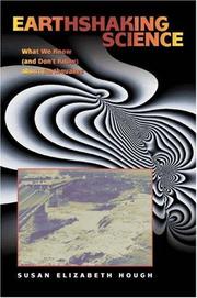 Cover of: Earthshaking Science by Susan Elizabeth Hough