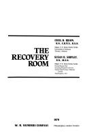 Cover of: The recovery room